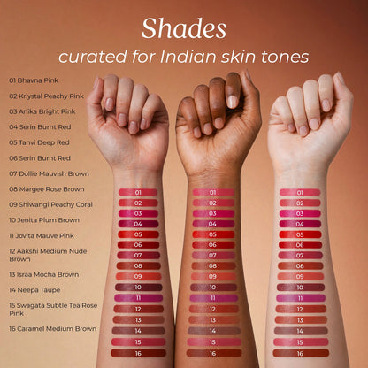 Herb Enriched Ayurvedic Lipstick Micro-Mini Kit