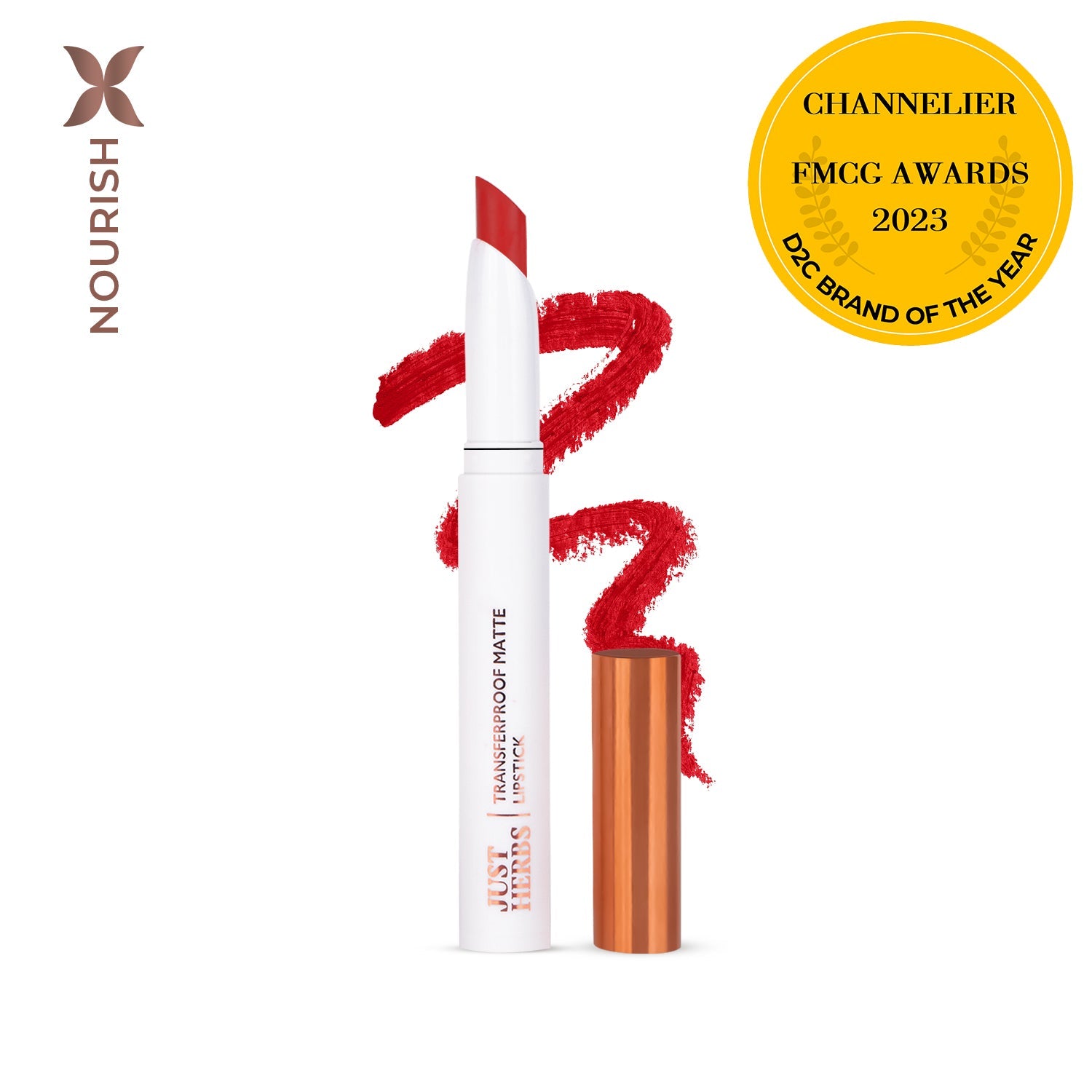 Transferproof Matte Lipstick with Shea Butter and Vitamin E