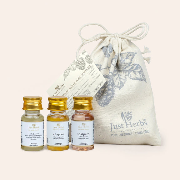 Just Herbs Trial Beauty Products Ayurvedic Skin & Hair Care Trial