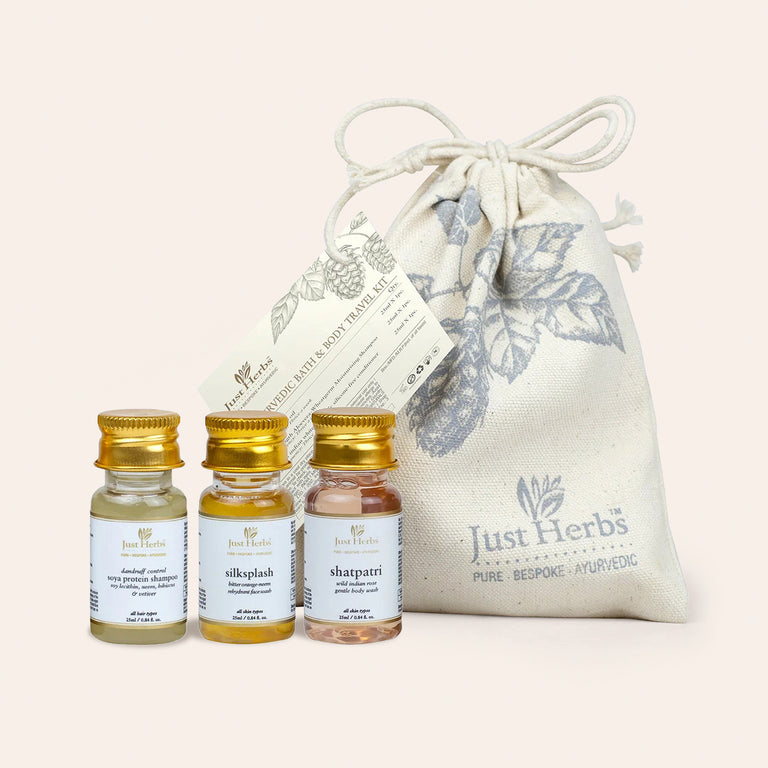 Just Herbs Trial Beauty Products Ayurvedic Skin & Hair Care Trial