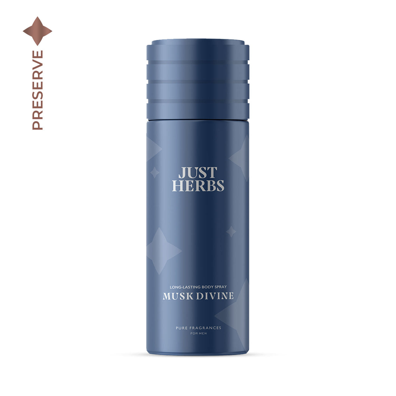 Just Herbs Long Lasting Musk Divine Deodorant Body Spray For Men 150 ml