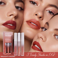 Thumbnail for Long Stay Relaxed Matte Liquid Lipstick Set of 3 with Vitamin E