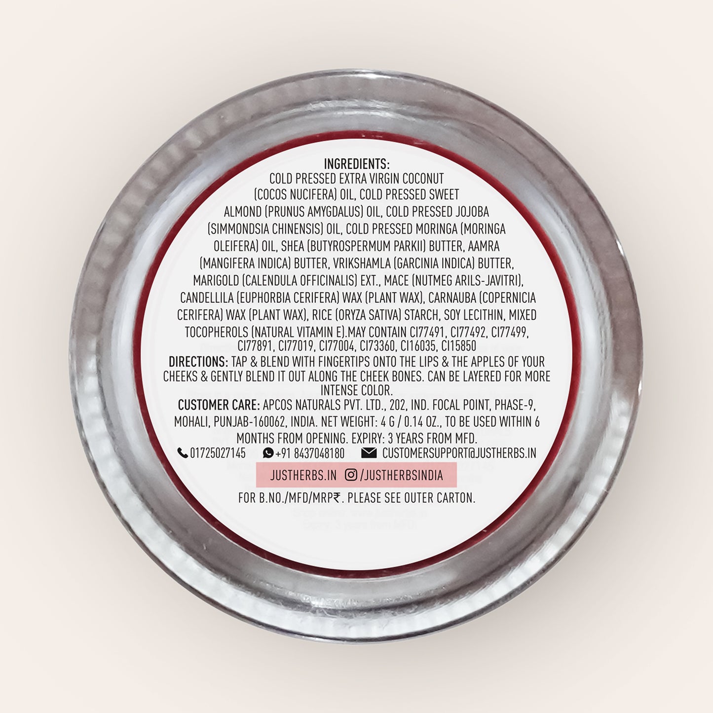 Soft Pink: Nourishing Lip & Cheek Tint