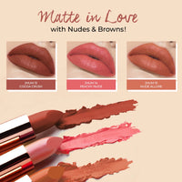 Thumbnail for Long Stay Ultra Matte Lipstick Kit with Shea Butter and Jojoba Oil