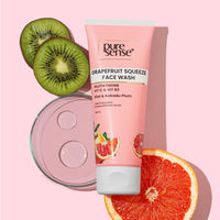 Thumbnail for PureSense Grapefruit Squeeze Face Wash: 100 ml