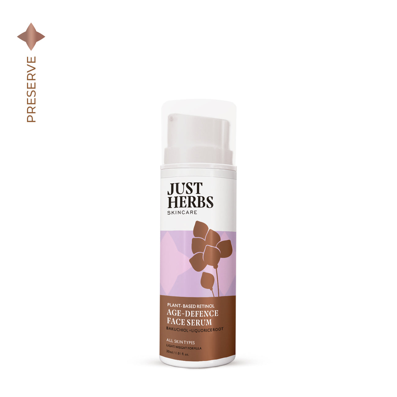 Just Herbs Plant Based Retinol Skincare Range Vegan Retinol Skin care