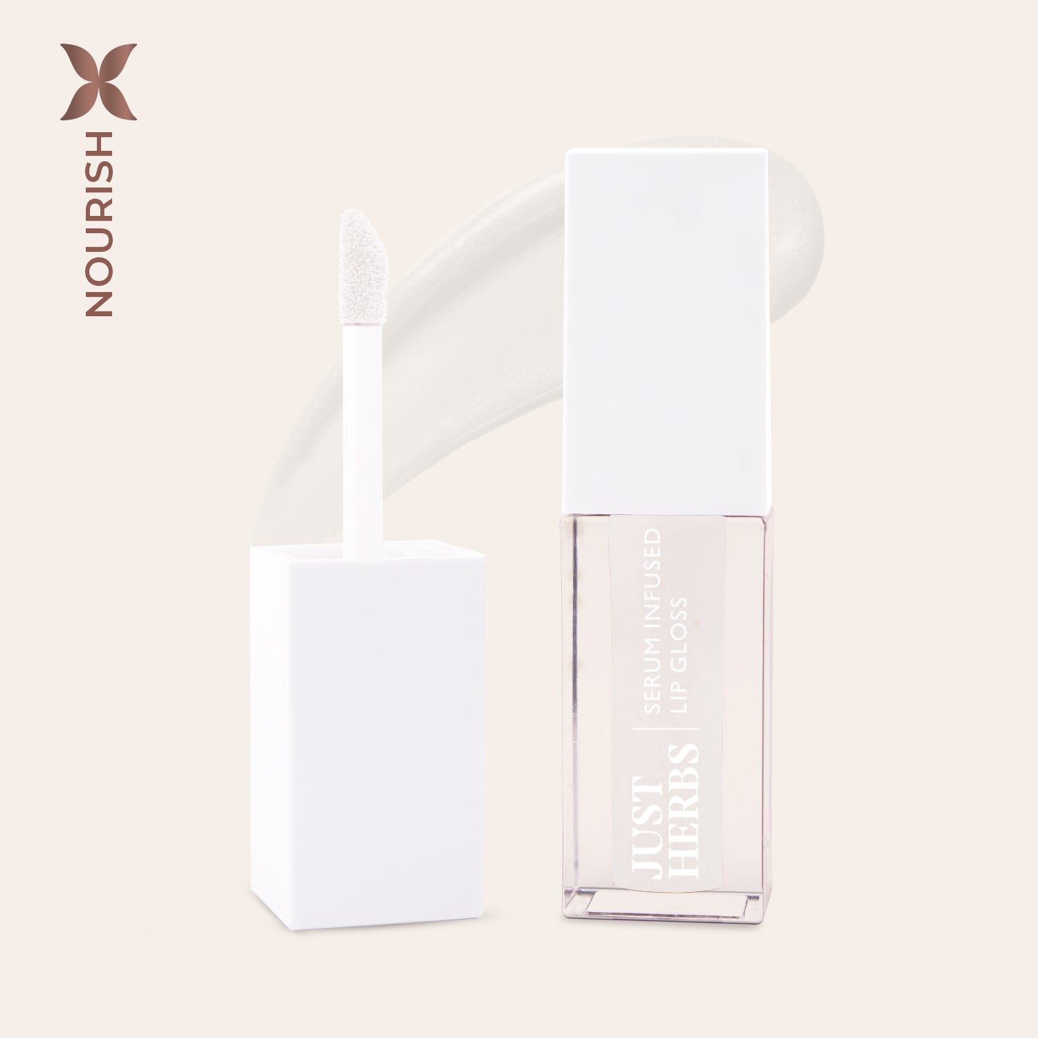 

Serum-infused Lip Gloss with Mango Butter and Jojoba, 01-shiny-crystal