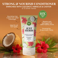 Thumbnail for Strong & Nourish Conditioner | Coconut, Hibiscus, Castor & 13 Herbs