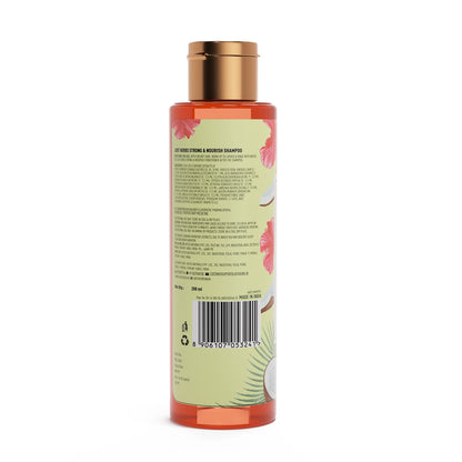 Strong & Nourish Shampoo | Coconut, Hibiscus, Castor & 11 Herbs