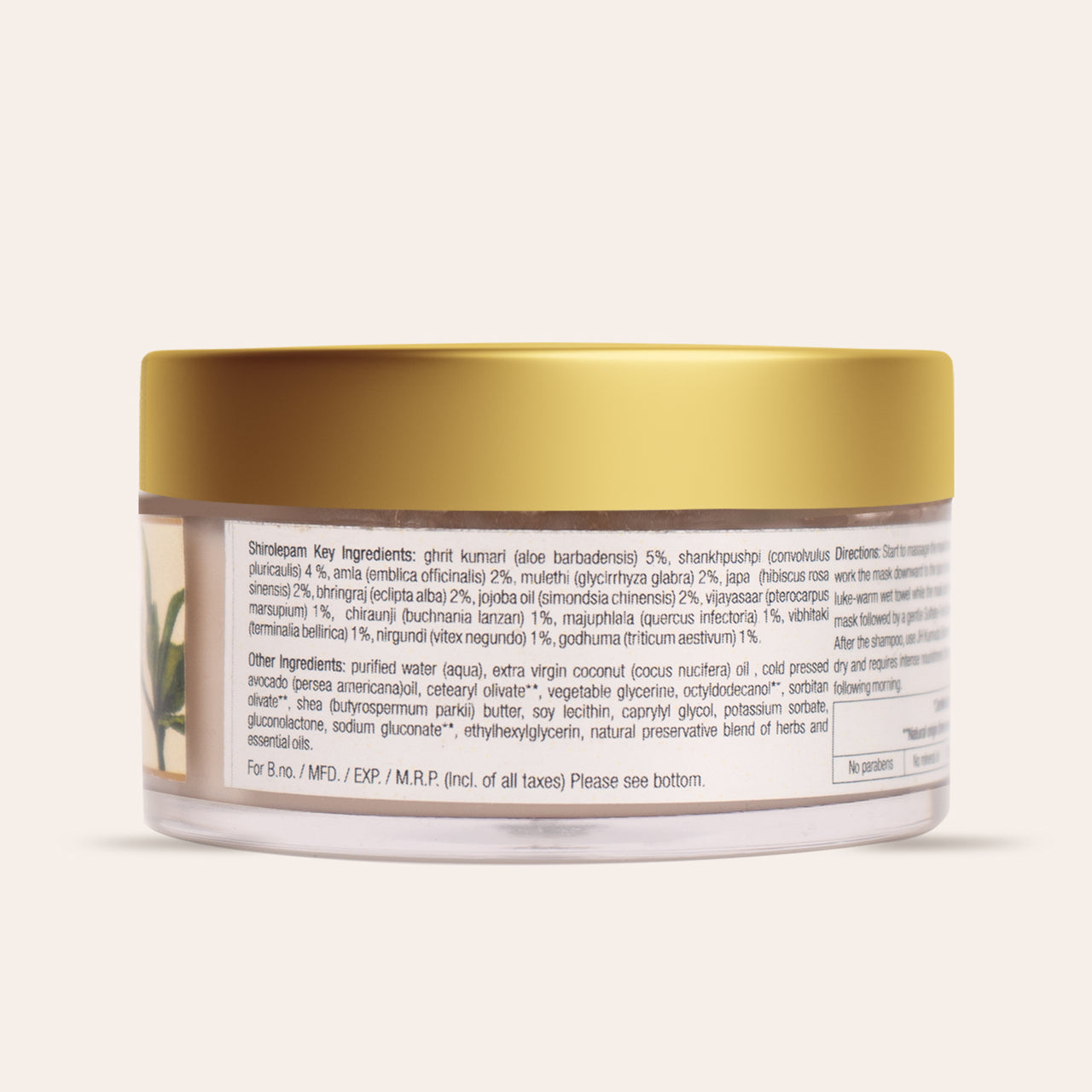 Moisturising Hair Mask with Amla and Shankhpushpi 50 g