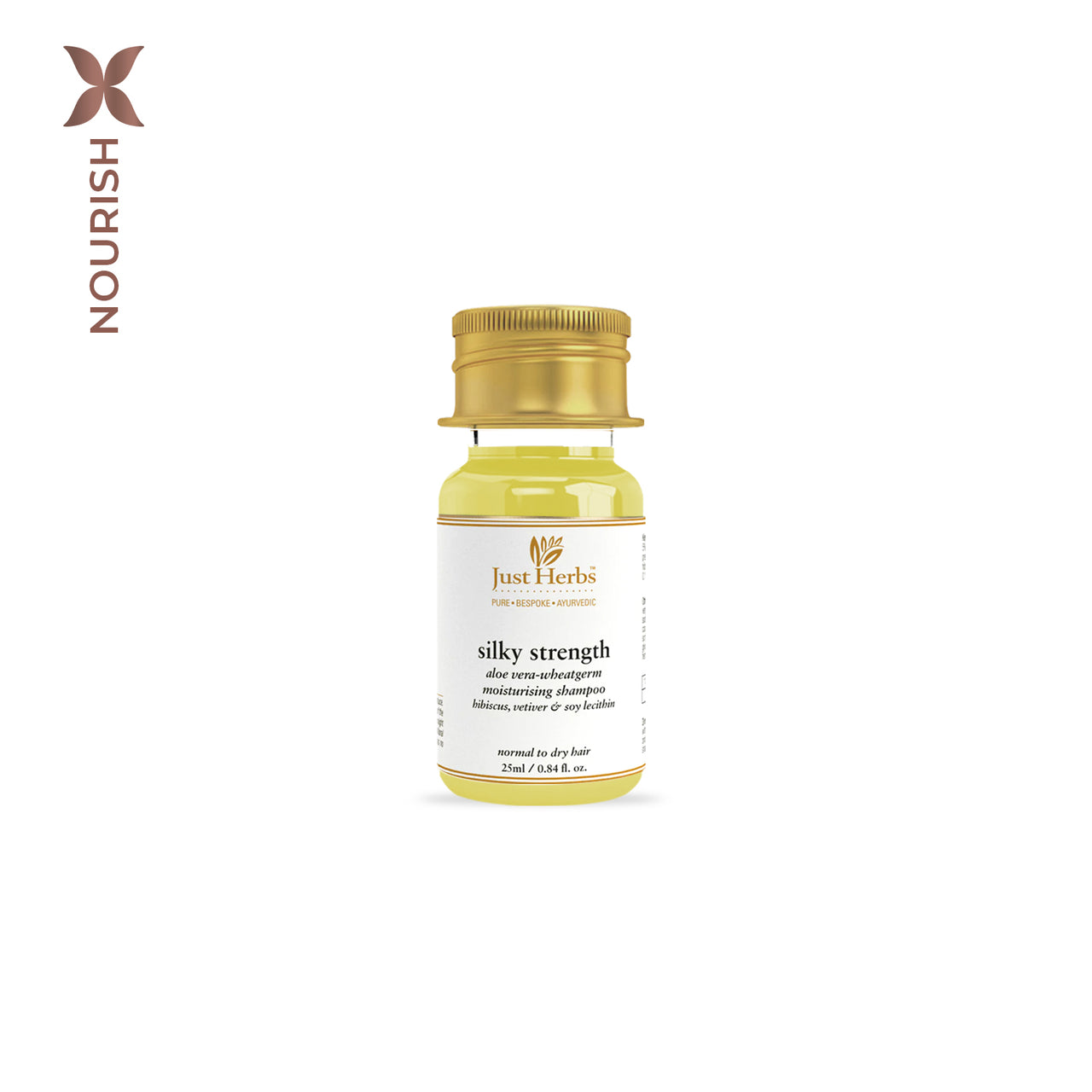 Silky Strength Aloevera-Wheatgerm Moisturising Shampoo 200ml
