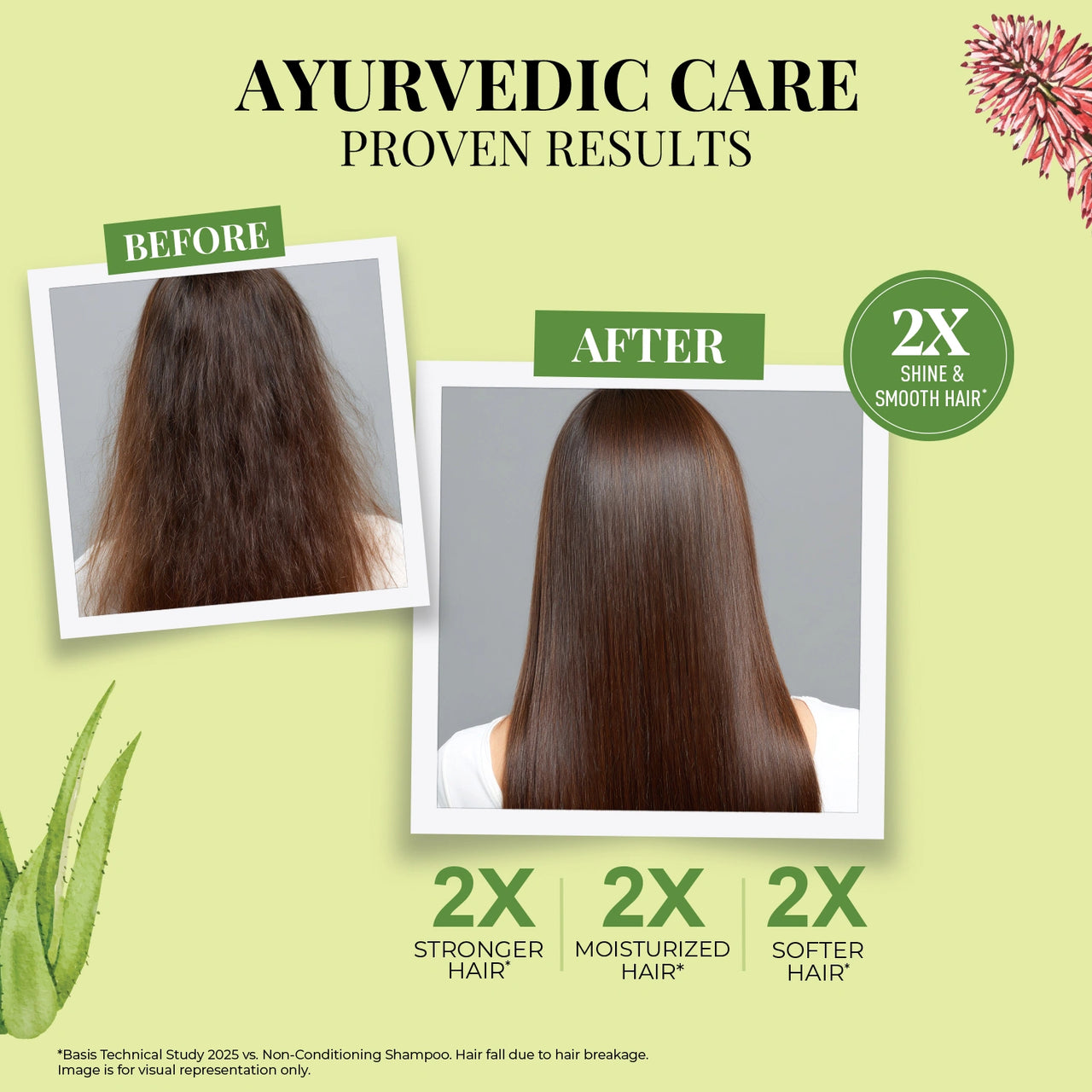 Smooth & Shine Conditioner | Aloe Vera, Almond & 14 Herbs