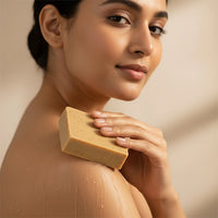 Step 1 - Skin Brightening Bathing Bar with Sandalwood and Turmeric