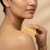 Step 1 - Hydrating Bathing Bar with Saffron and Malai