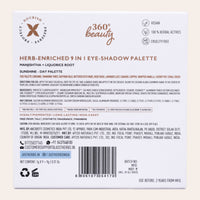 Thumbnail for Herb-Enriched 9 in 1 Eyeshadow Palette - Sunshine-Day Palette