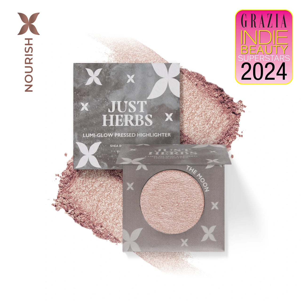 Lumi-glow Pressed Highlighter with Shea Butter and Amla