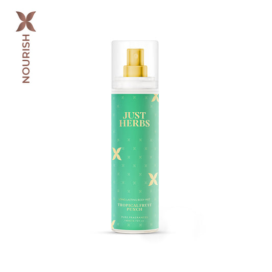 Just Herbs Long-Lasting Tropical Fruit Punch Body Mist - 140 ml