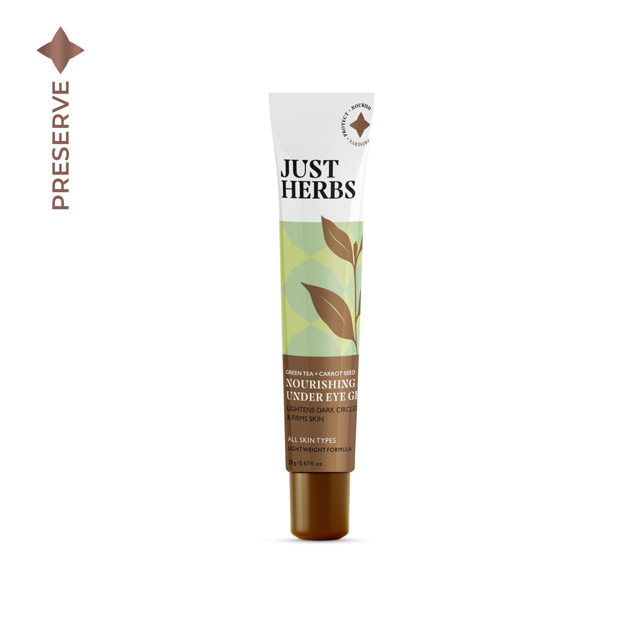 Nourishing Under Eye Gel with Green Tea and Carrot Seed