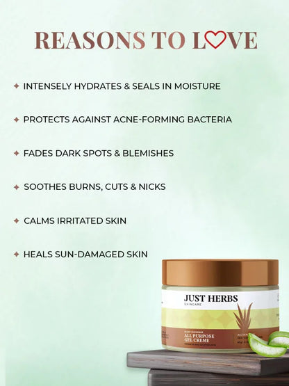 All Purpose Gel Creme with Aloe Vera and Cucumber