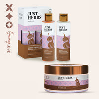 Thumbnail for Anti Hair Fall Kit with Castor & Black Onion Seed + Hair Mask