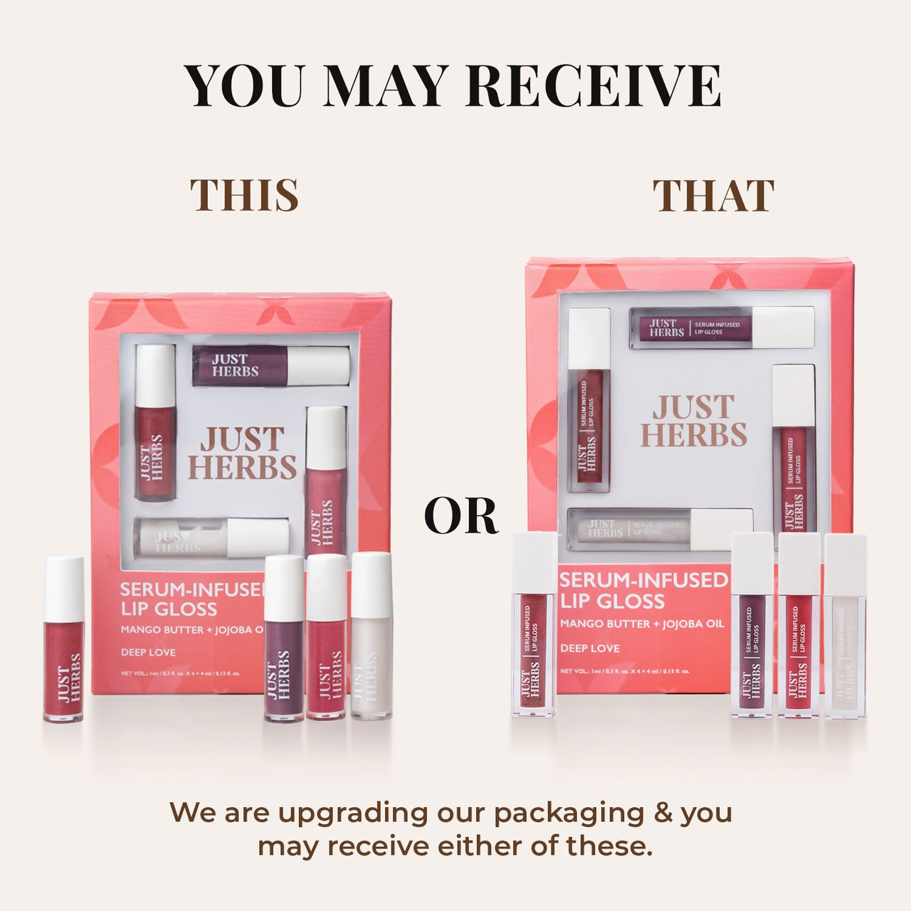 Serum-Infused Lip Gloss - Deep Love