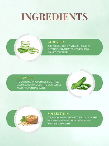 All Purpose Gel Creme with Aloe Vera and Cucumber