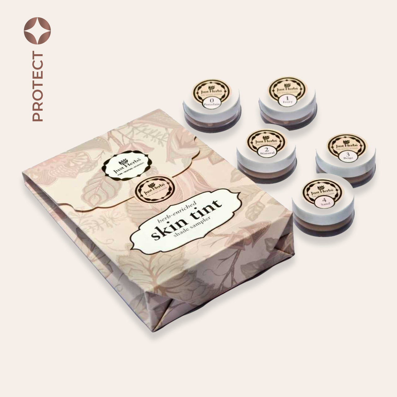 Herb Enriched Skin Tint Shade Sampler