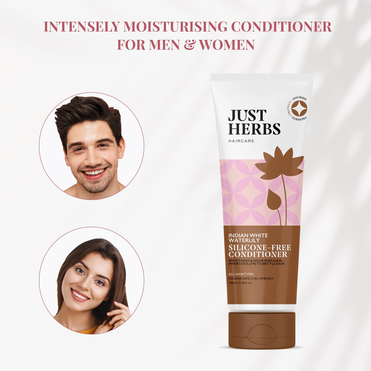 Silicone-free Conditioner with Indian White Waterlily
