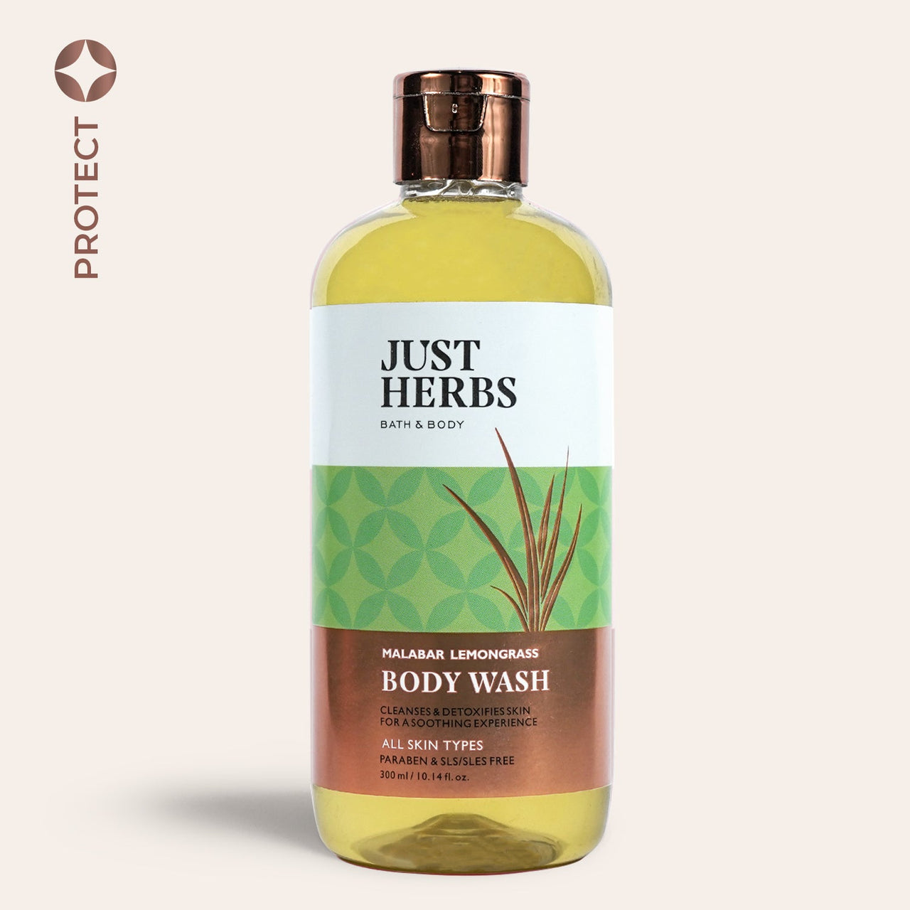 Malabar Lemongrass Body Wash - Just Herbs