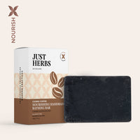 Thumbnail for Just Herbs Coorgi Coffee Nourishing Handmade Bathing Bar