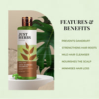 Thumbnail for Anti-Hairfall Shampoo with Amla & Neem - Just Herbs