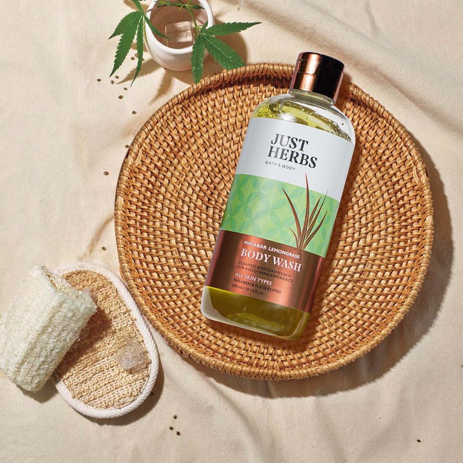 

Malabar Lemongrass Body Wash - Just Herbs