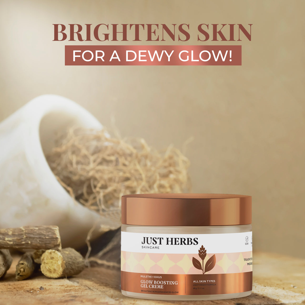 Glow Boosting Gel Creme with Mulethi and Khus - Upsell