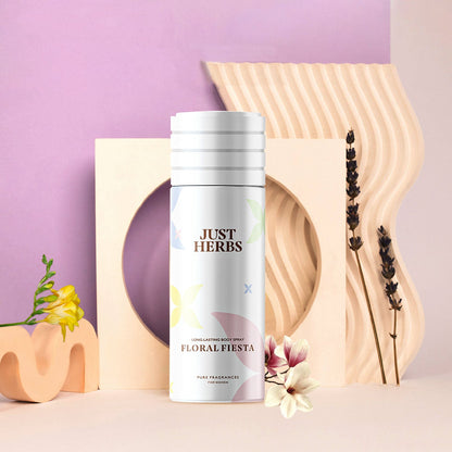 Long Lasting Floral Fiesta Deodorant Body Spray For Women - BYOB