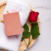 Thumbnail for Wild Indian Rose Nourishing Handmade Bathing Bar -Set of 1