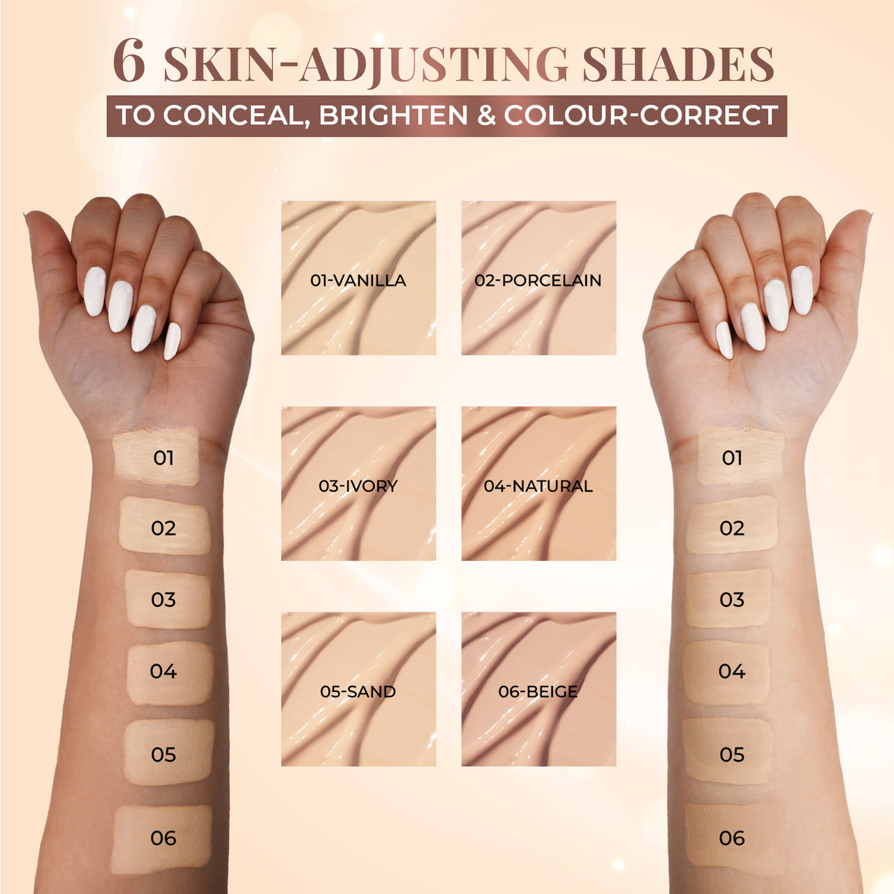 Ivory: Concealer Brightening & Correcting - Mango Butter and Liquorice Root