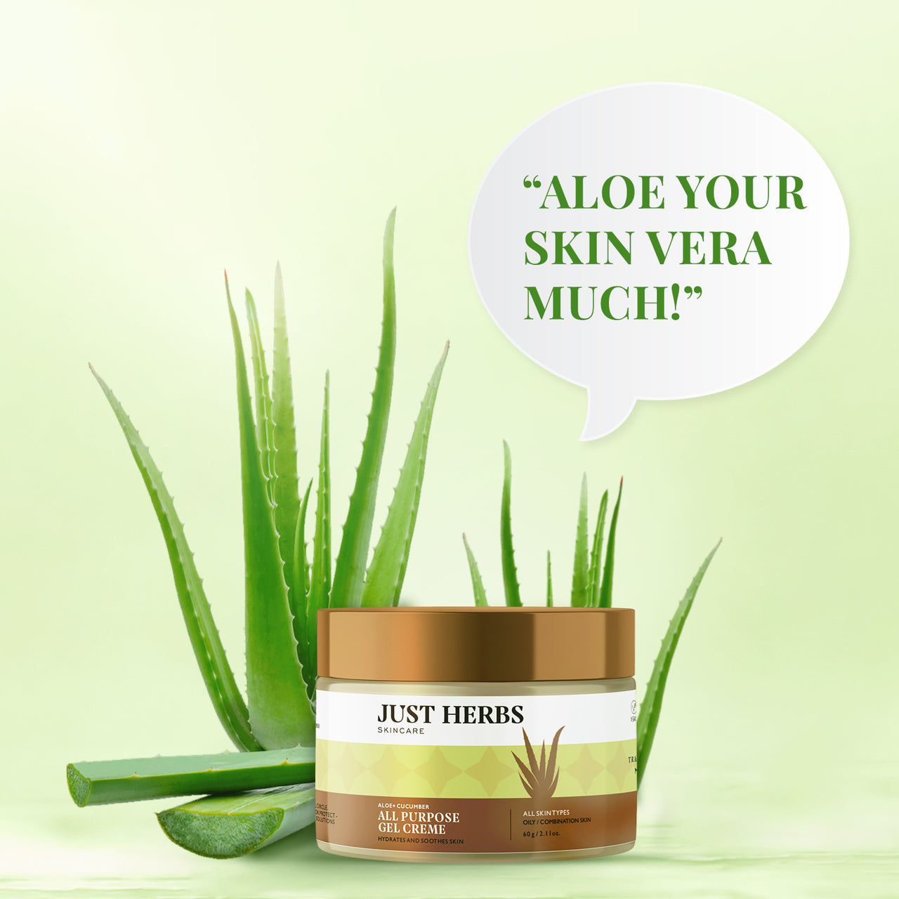 All Purpose Gel Creme with Aloe Vera and Cucumber