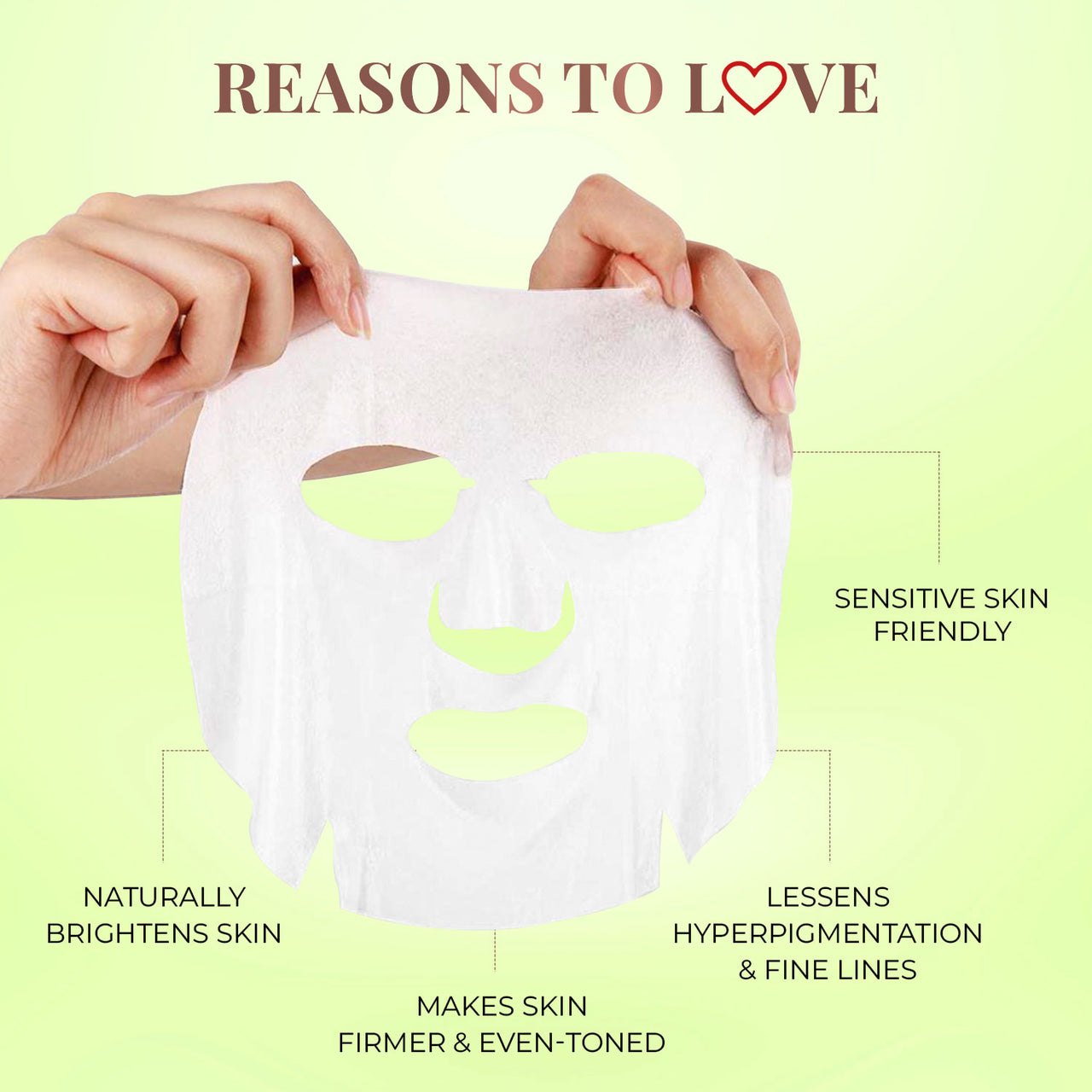 Vitamin C Amla Sheet Mask with Liquorice Root for Skin Brightening