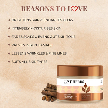Glow Boosting Gel Creme with Mulethi and Khus / Fair'e