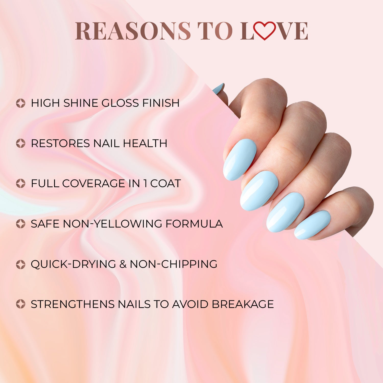 

Nail Paints - Set of 5 | 21-Free Formula