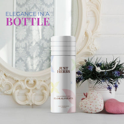 Long Lasting Floral Fiesta Deodorant Body Spray For Women - BYOB