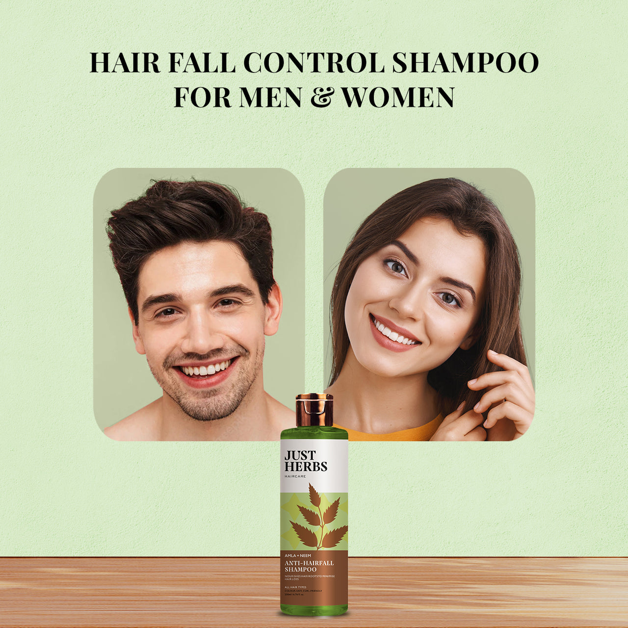 Anti-Hairfall Shampoo with Amla & Neem