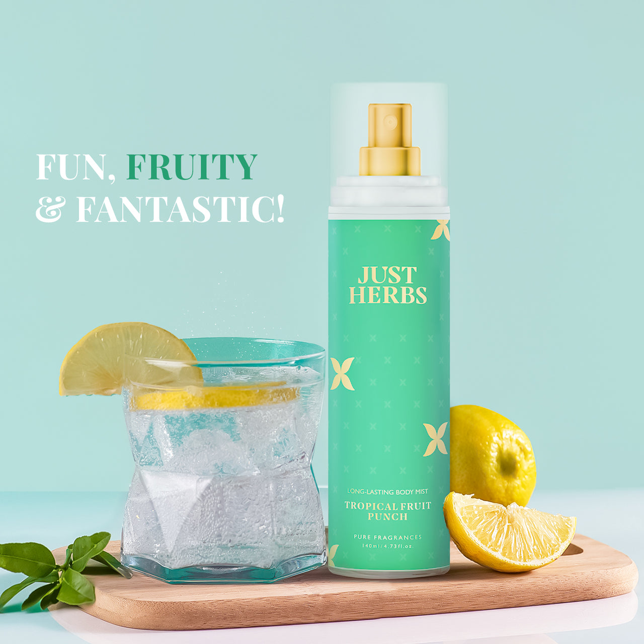 Long-Lasting Tropical Fruit Punch Body Mist