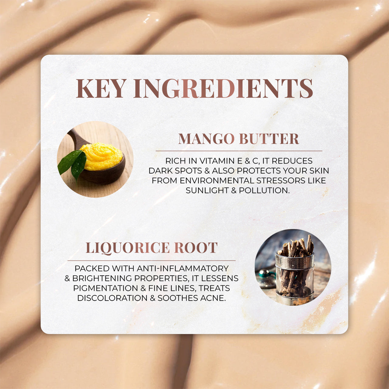 Concealer Brightening & Correcting - Mango Butter and Liquorice Root