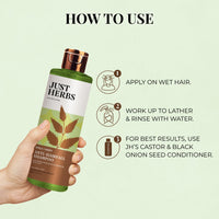 Thumbnail for Anti-Hairfall Shampoo with Amla & Neem - Just Herbs