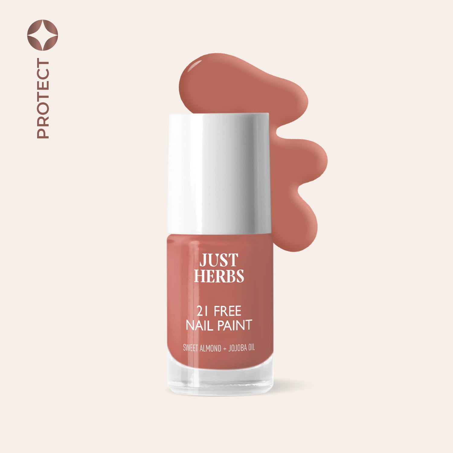 

Nail Paints | 21-Free Formula, Chestnut burst