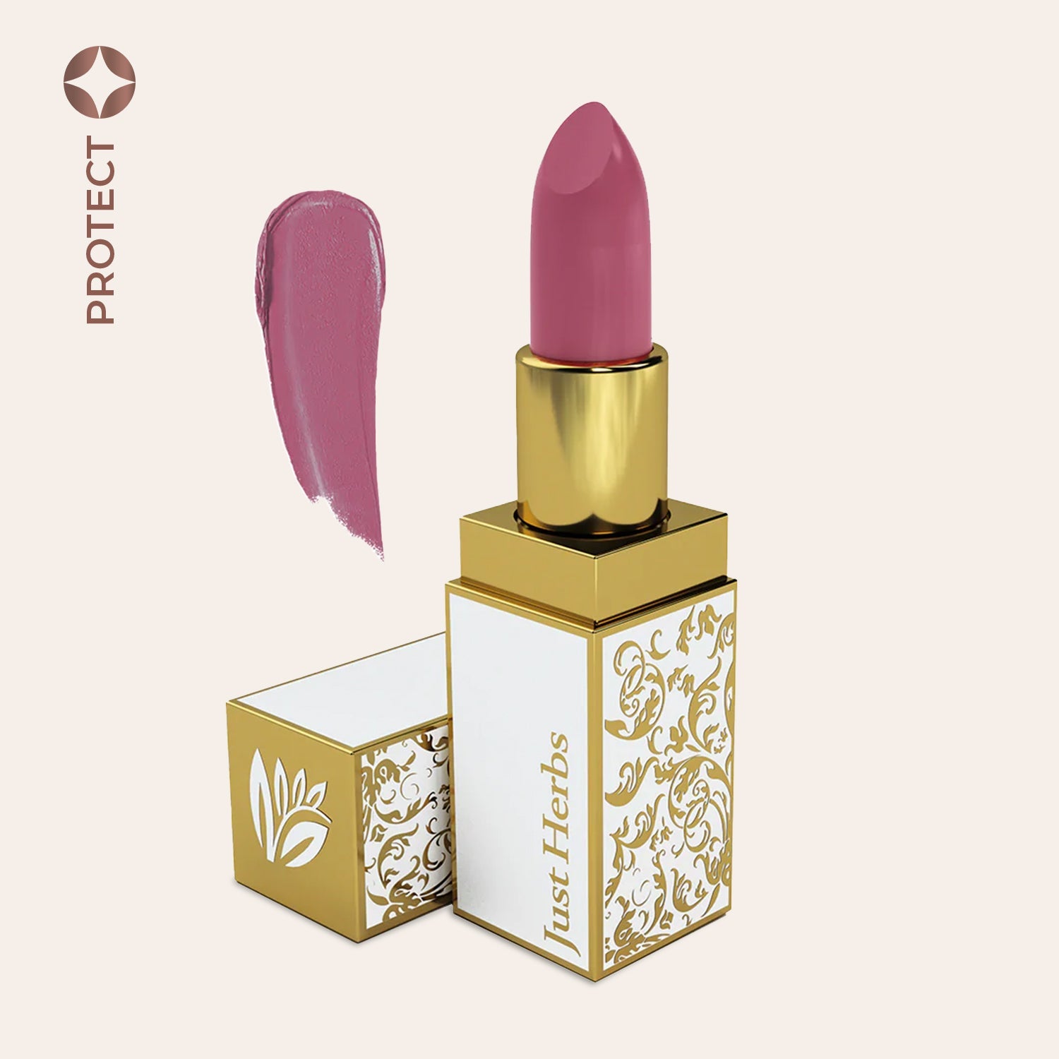 

Herb Enriched Ayurvedic Lipstick - BYOB, Anika_3_bright_pink
