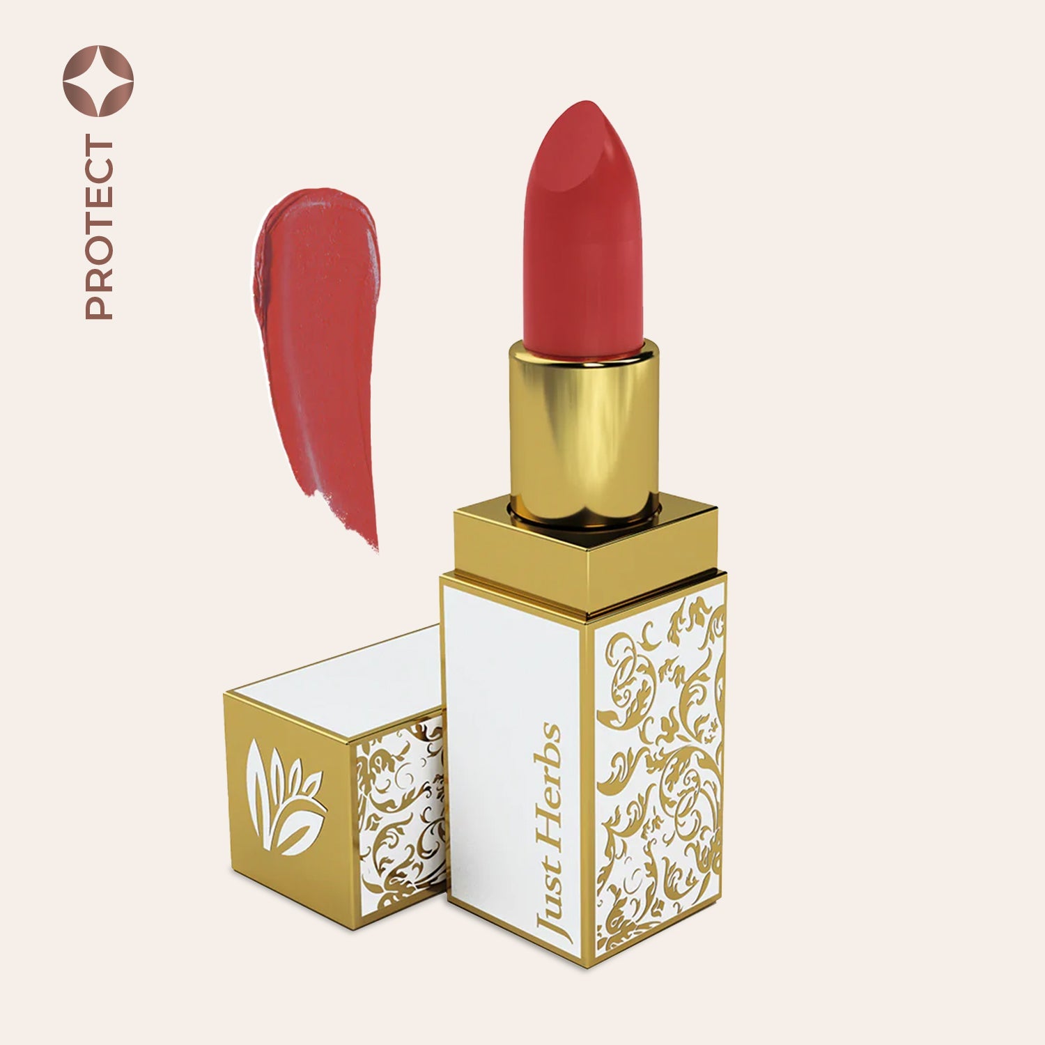 

Herb Enriched Ayurvedic Lipstick - BYOB, Serin_6_burnt_red