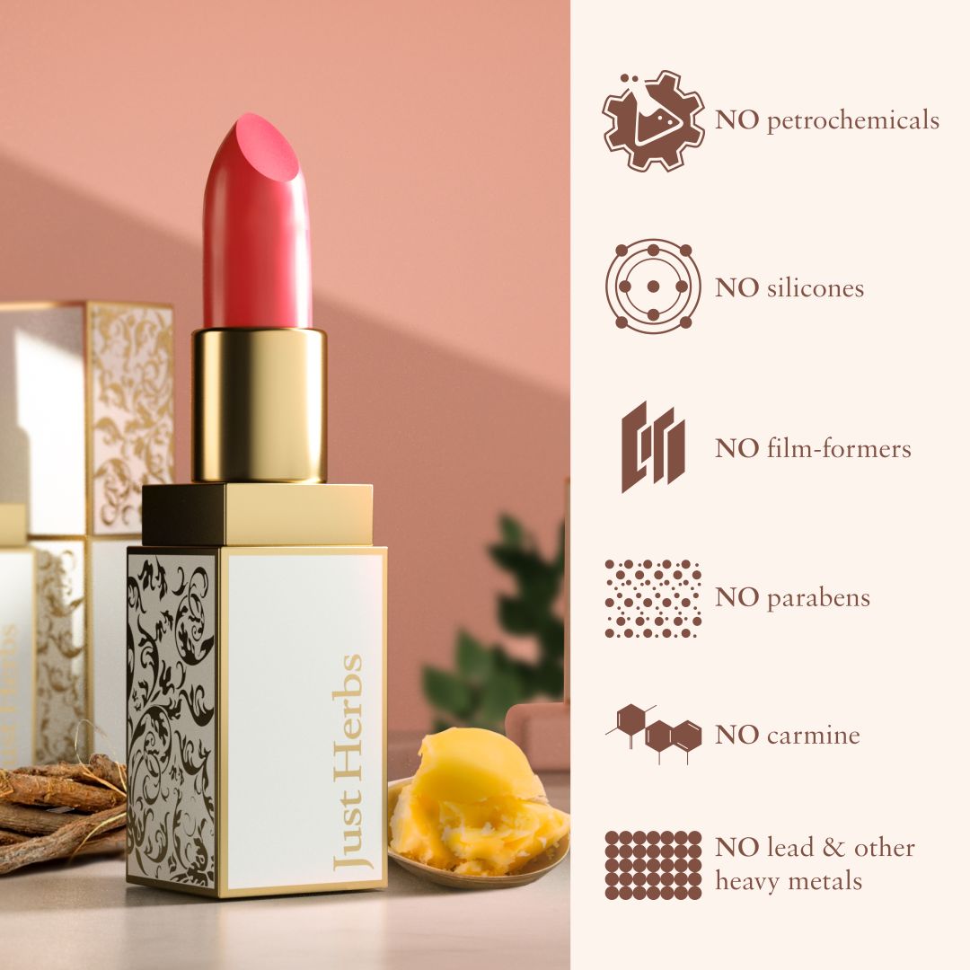 Herb Enriched Ayurvedic Lipstick