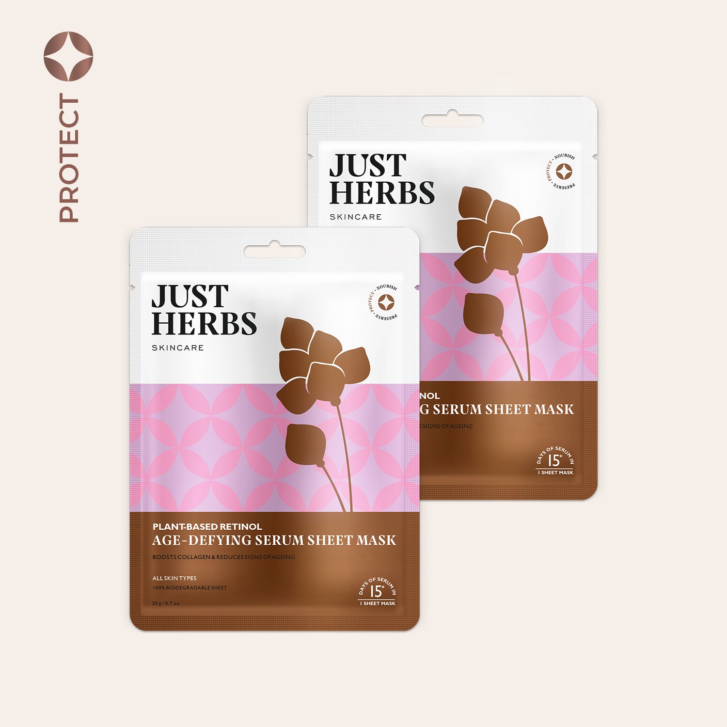 

Age-defying Serum Sheet Mask with Plant Based Retinol